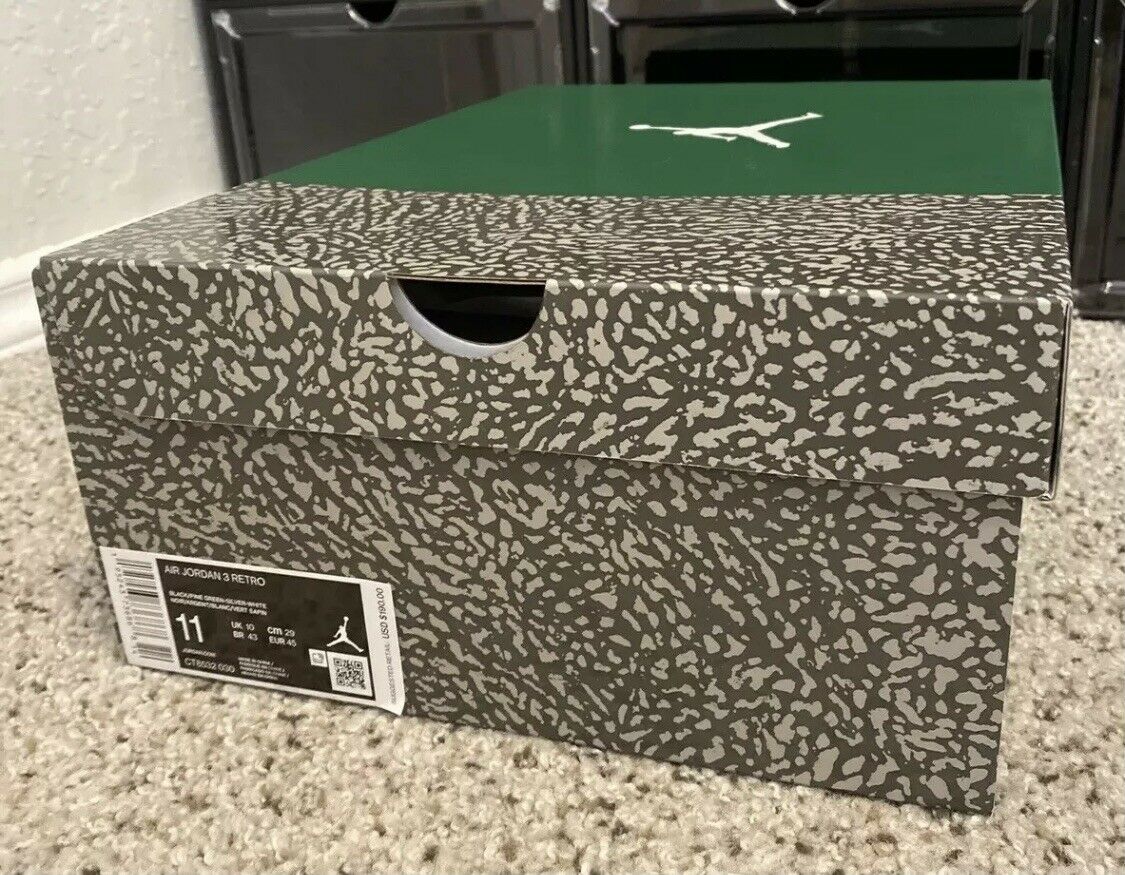 Jordan 3 Retro Pine Green
