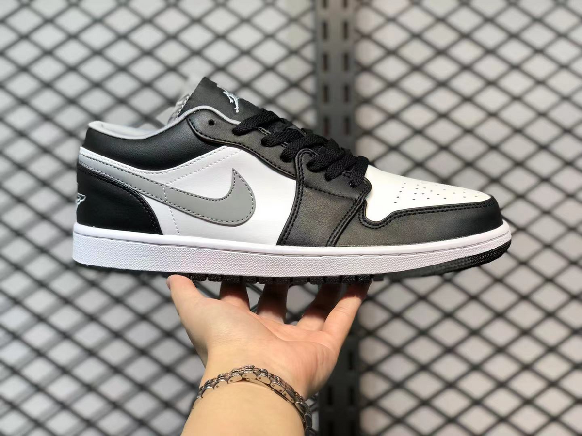 Jordan 1 Low Black White Grey