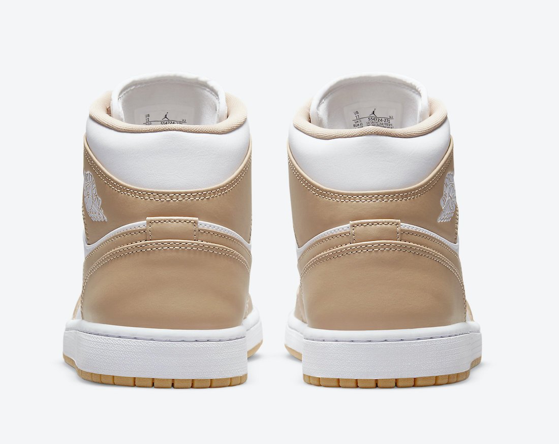 Air Jordan 1 Mid 'Tan Gum'