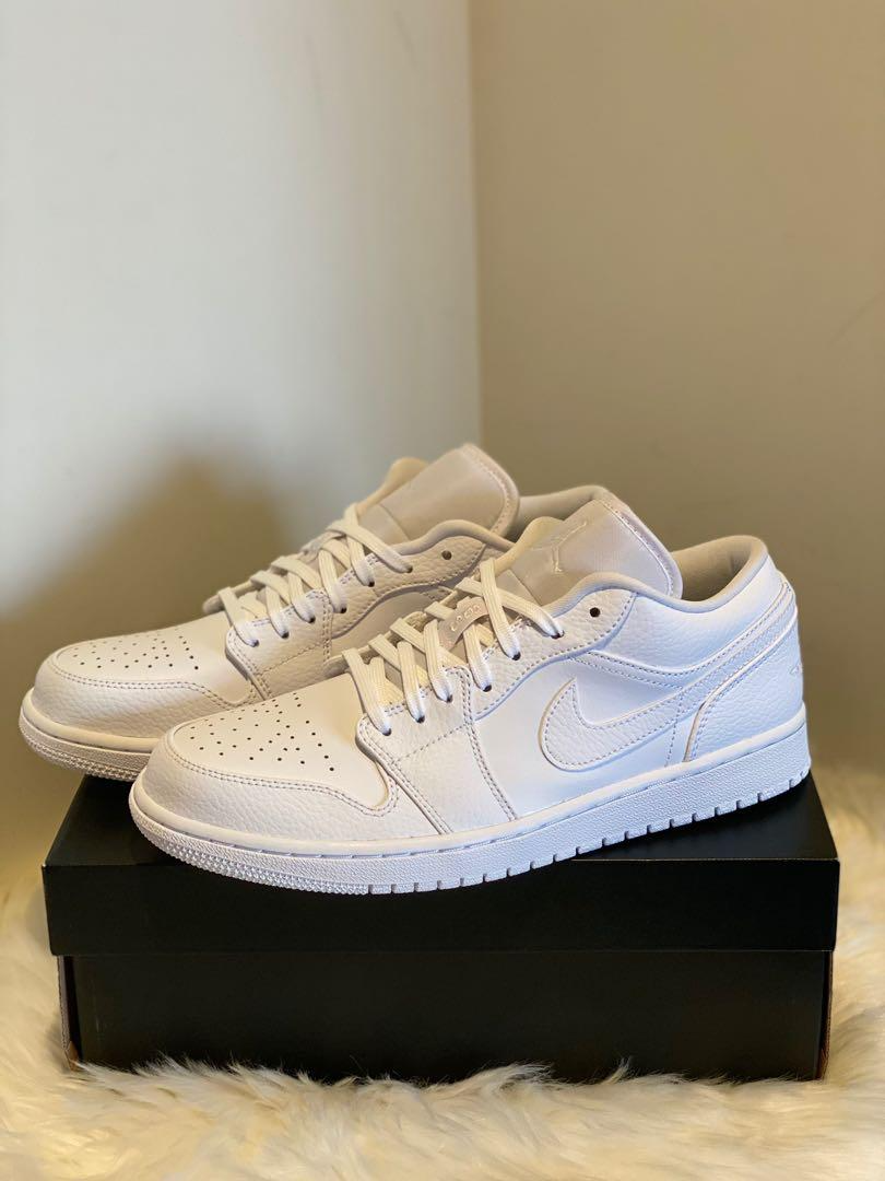Jordan 1 Retro Low Golf Triple White