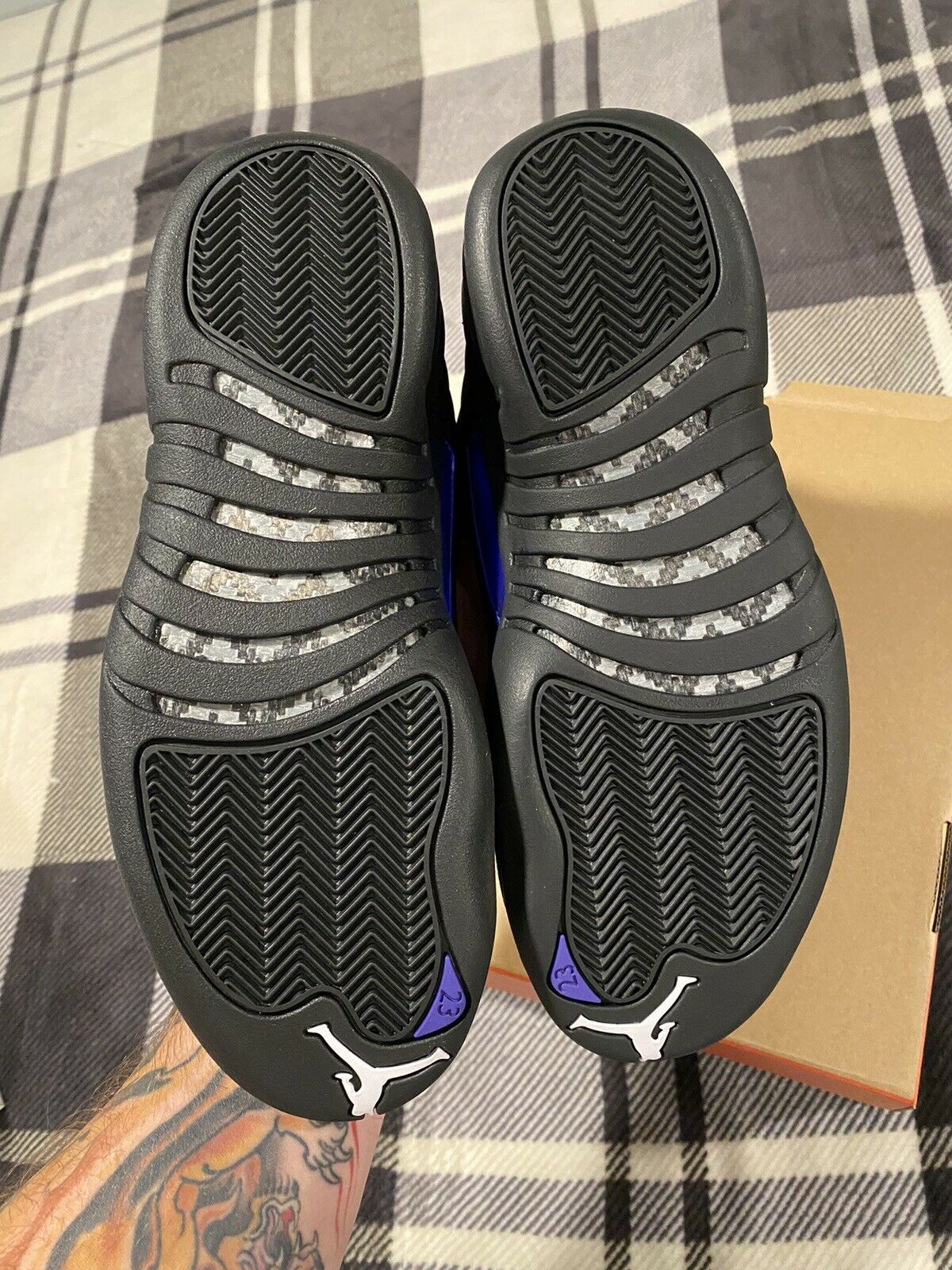 Jordan 12 Retro Black Dark Concord