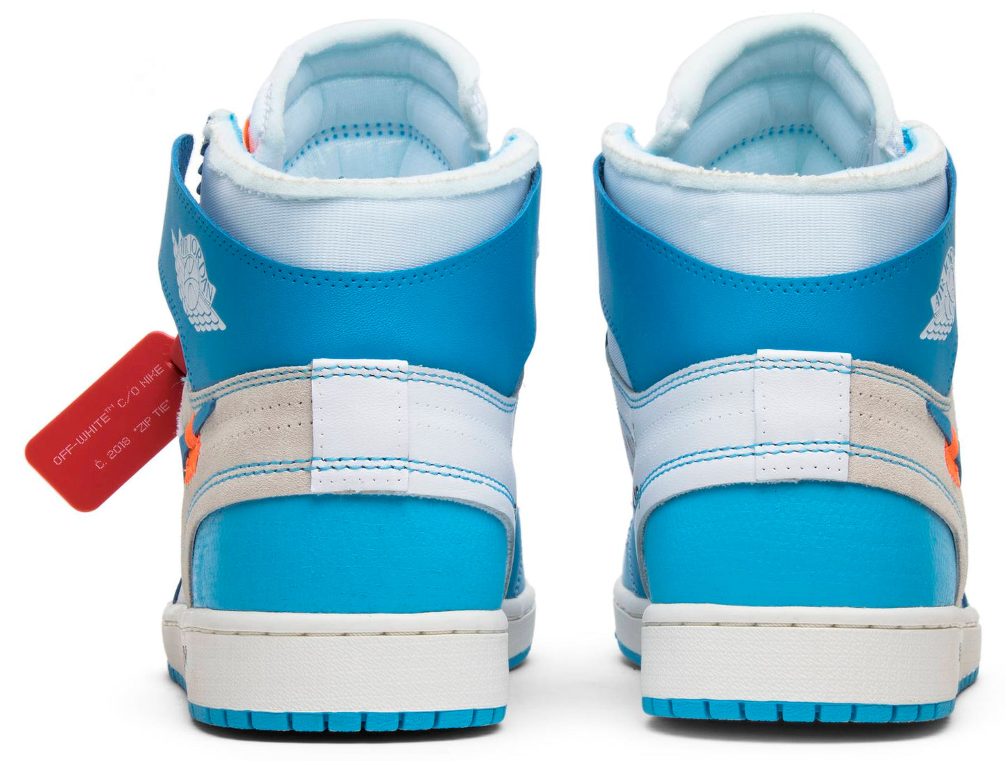 Air Jordan 1 x Off-White NRG Off White - UNC Mens - AQ0818-148