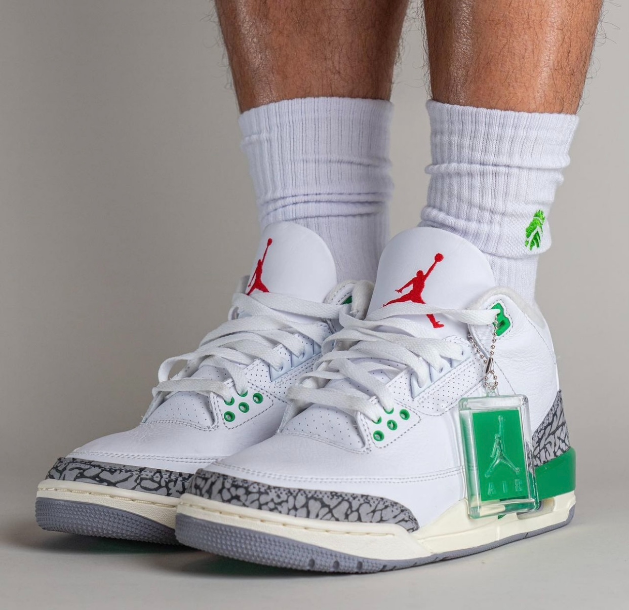Jordan 3 Retro Lucky Green (Women's)