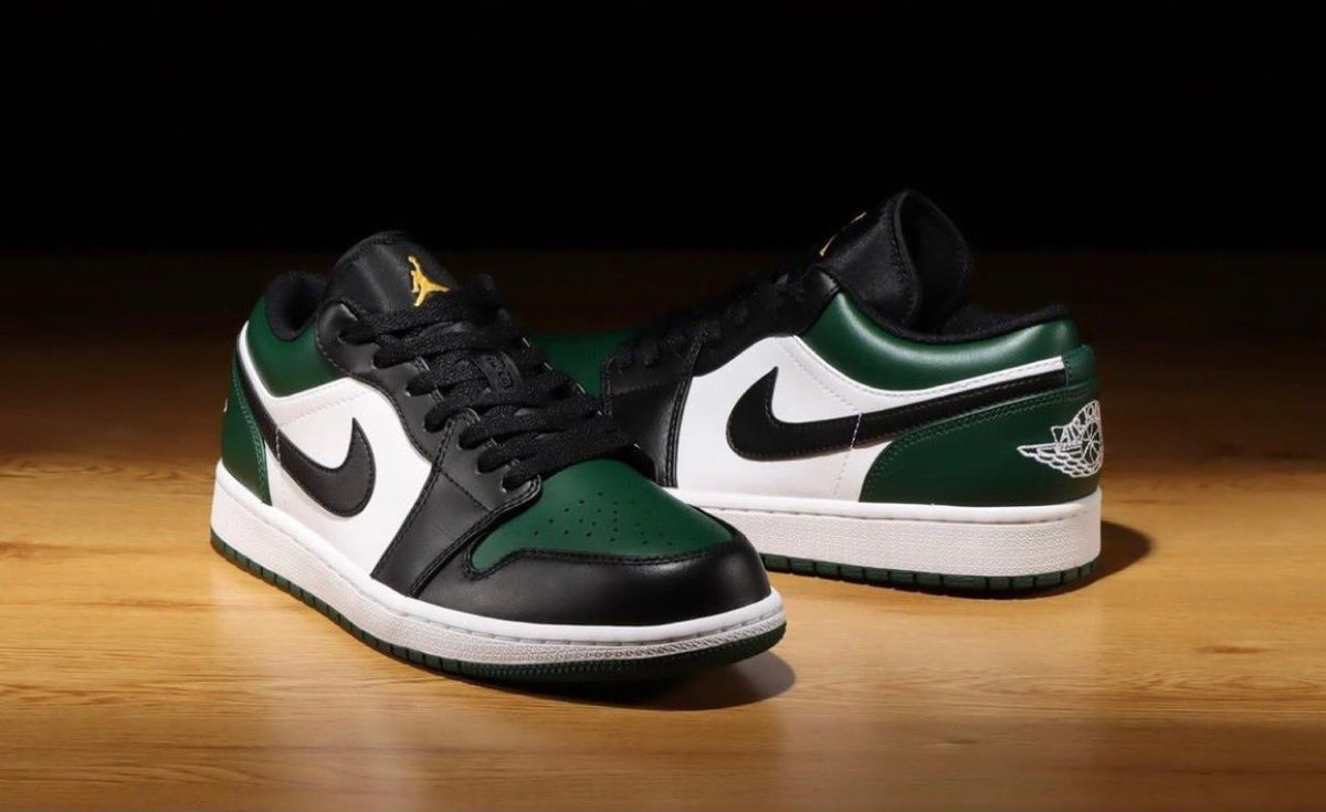 Jordan 1 Low Green Toe