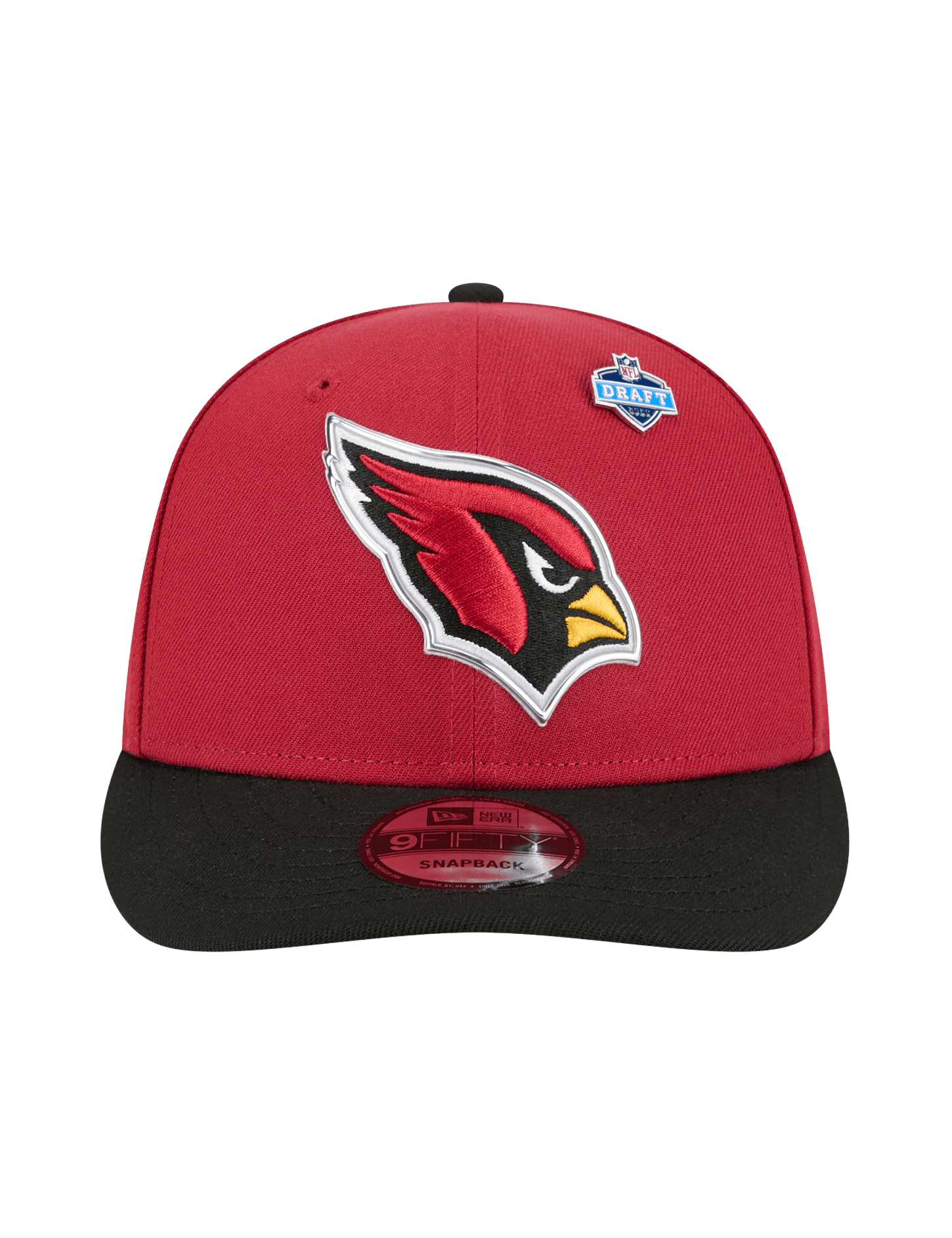 Arizona Cardinals New Era NFL Draft 26 9FIFTY Pre-Curved Snapback Hat