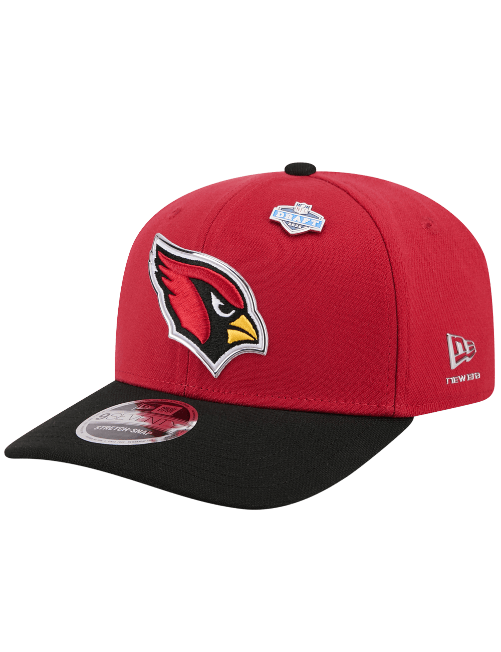 Arizona Cardinals New Era NFL Draft 26 9SEVENTY Stretch-Snapback Hat