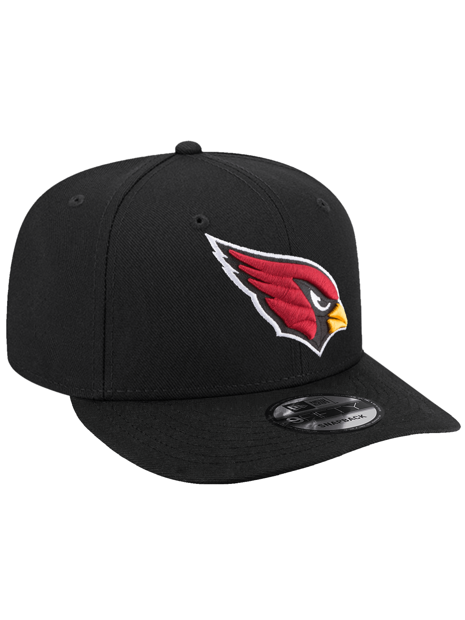 Arizona Cardinals New Era NFL Team 9FIFTY Pre-Curved Snapback Hat - Black