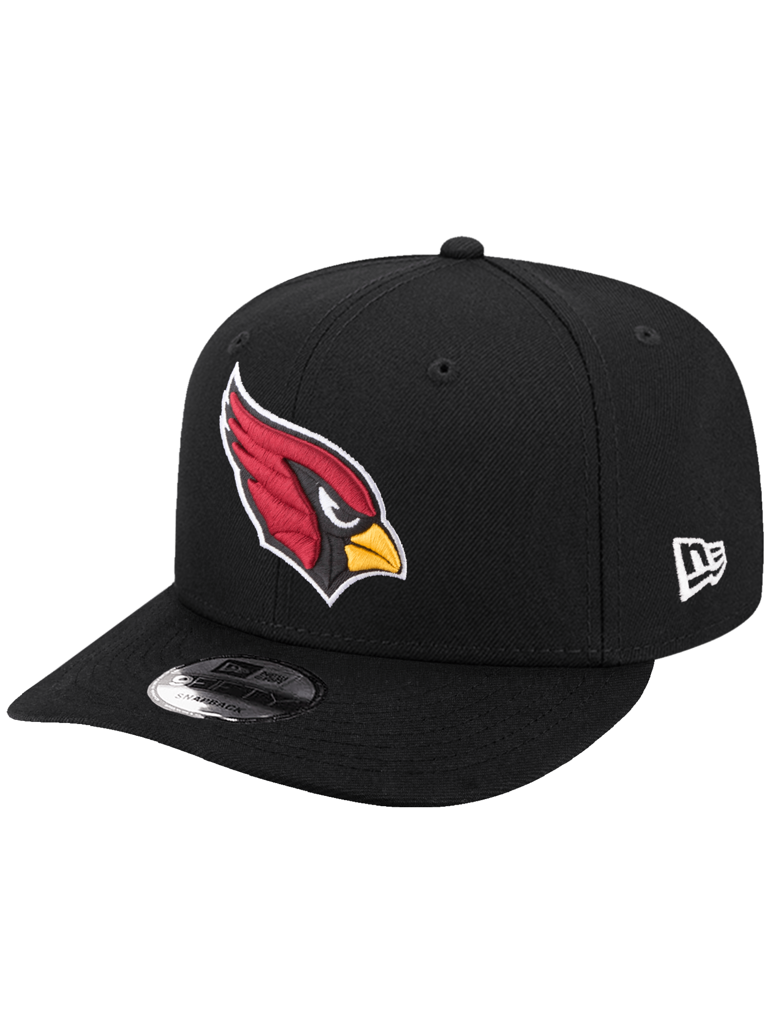 Arizona Cardinals New Era NFL Team 9FIFTY Pre-Curved Snapback Hat - Black