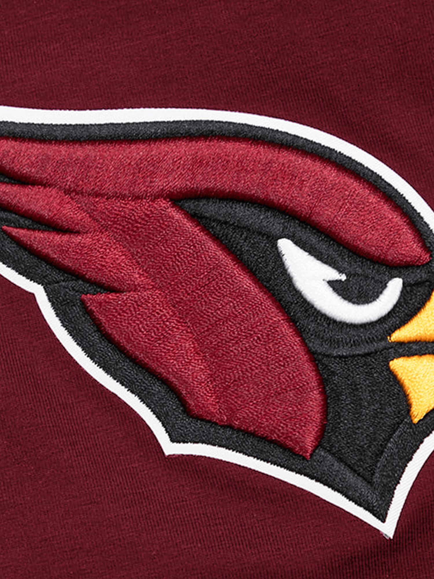 Arizona Cardinals Pro Standard NFL Team Chenille Flex T-Shirt - Dark Red