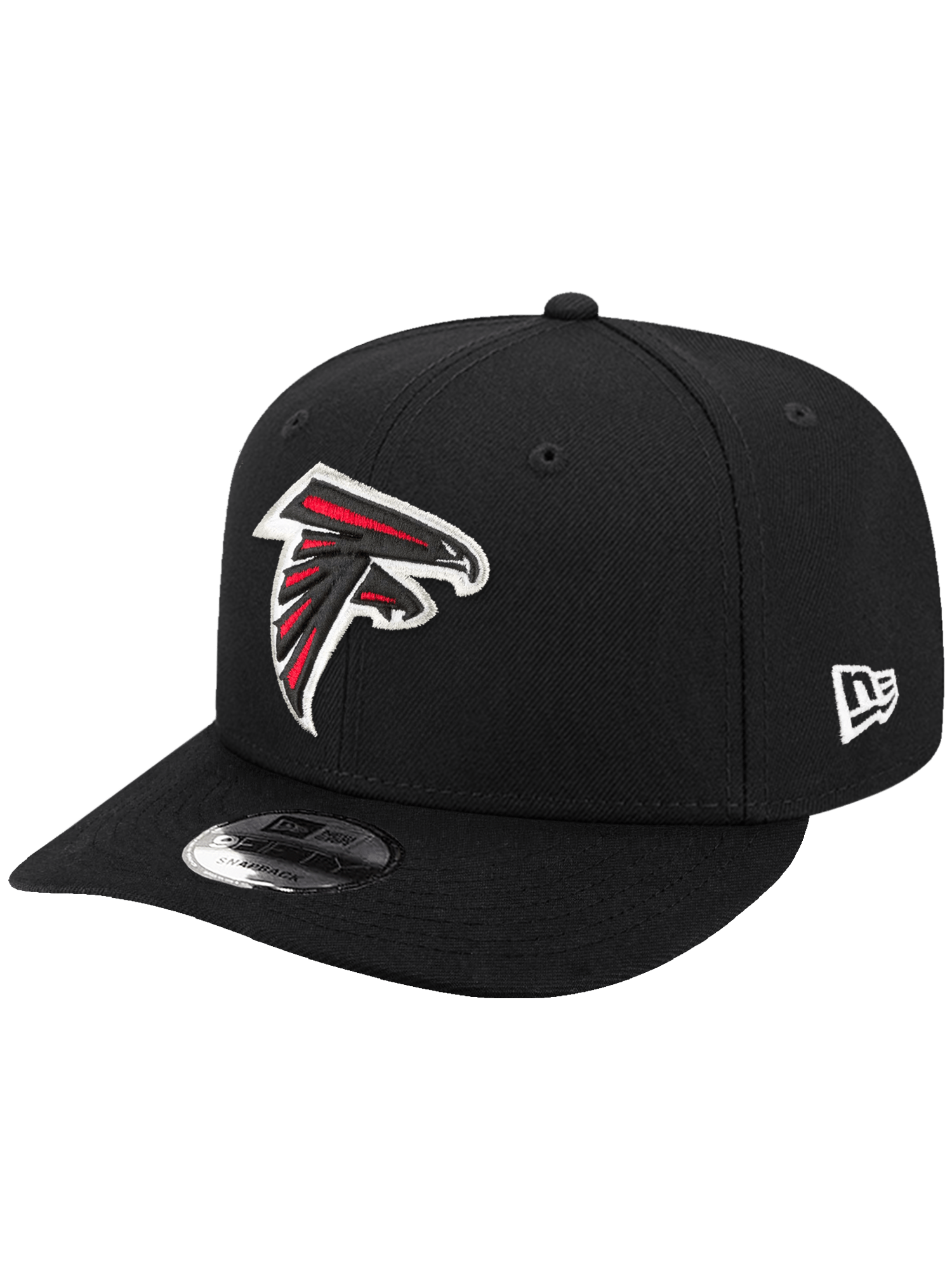 Atlanta Falcons New Era NFL Team 9FIFTY Pre-Curved Snapback Hat - Black