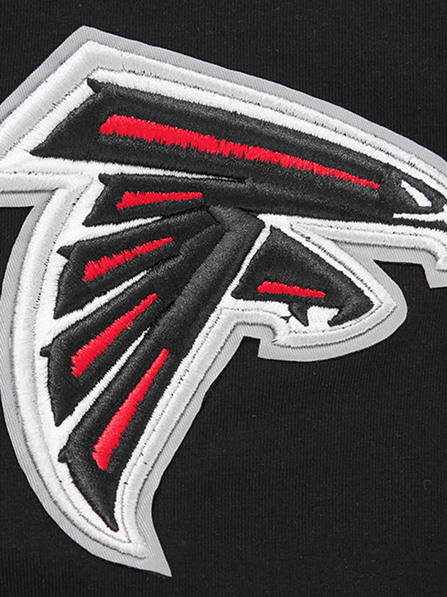 Atlanta Falcons Pro Standard NFL Team Chenille Flex T-Shirt - Black