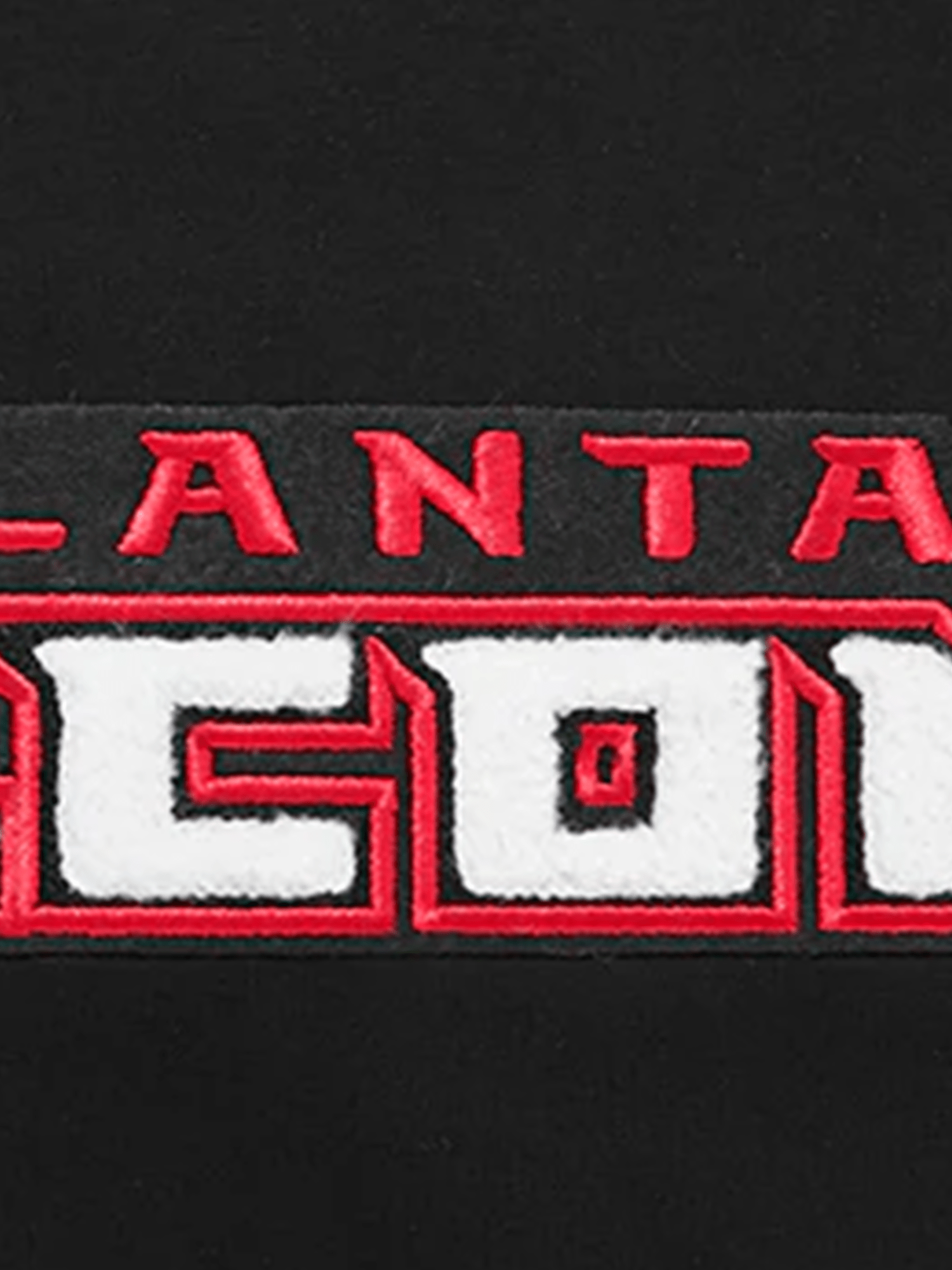 Atlanta Falcons Pro Standard NFL Team Chenille Flex T-Shirt - Black