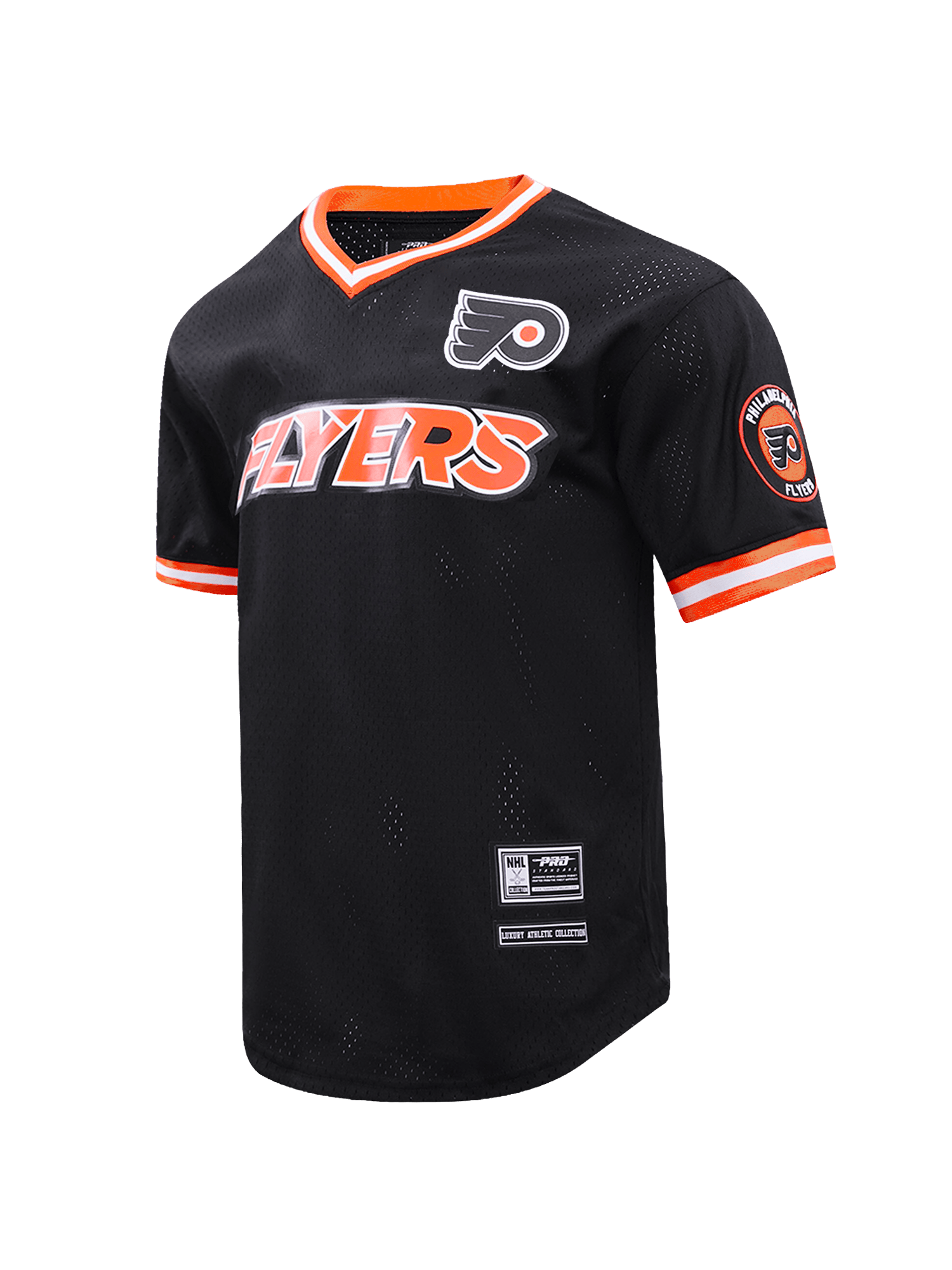 Philadelphia Flyers Pro Standard NHL Team Mesh Short Sleeve - Black