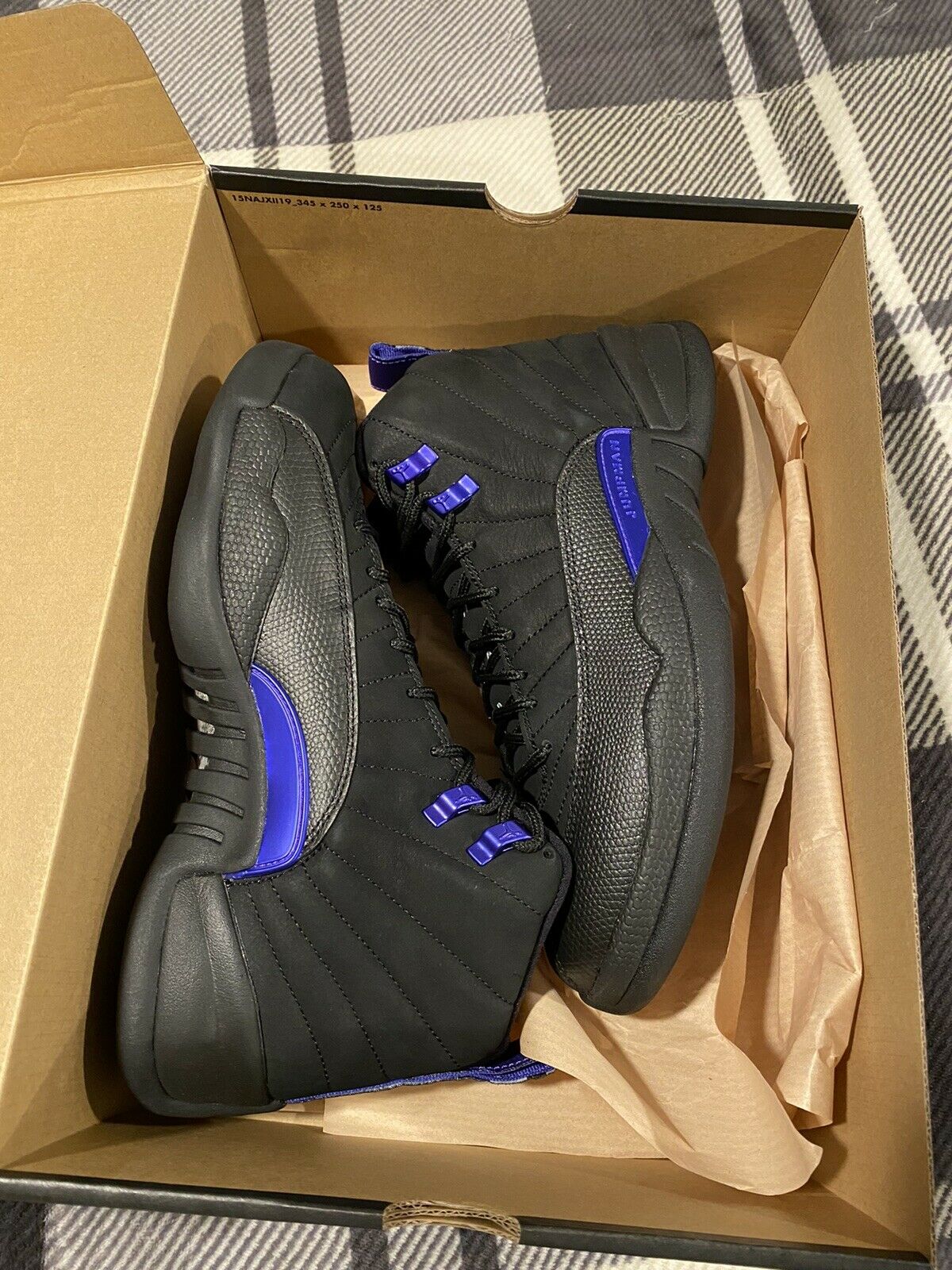 Jordan 12 Retro Black Dark Concord