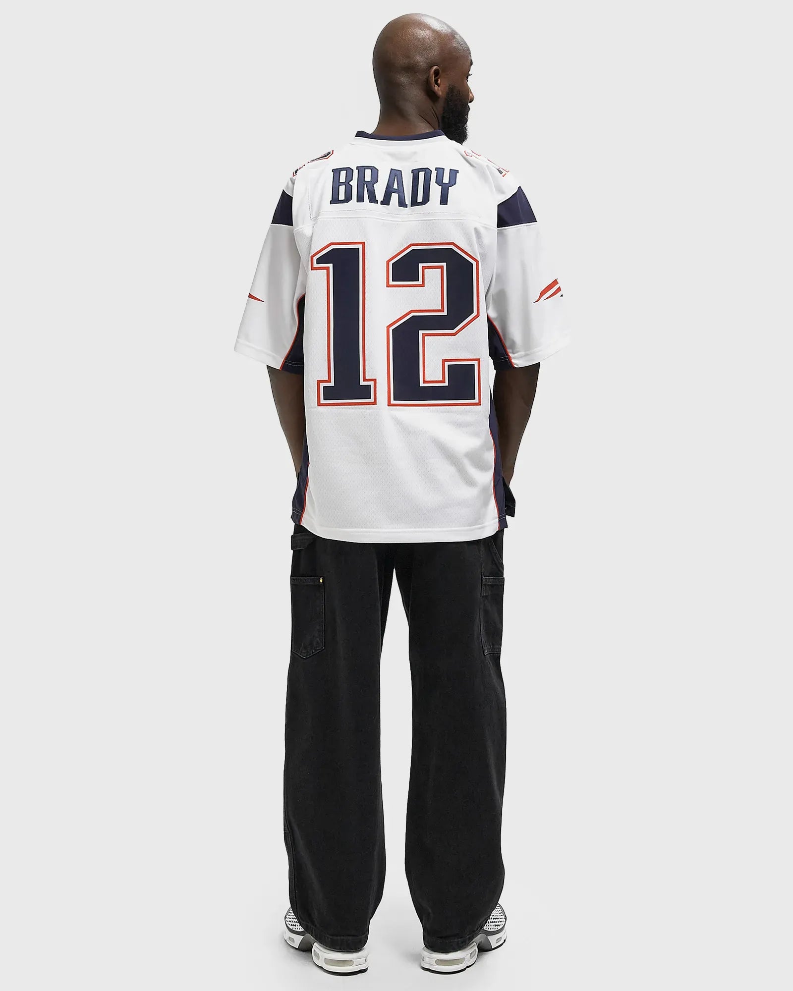 Tom Brady New England Patriots Mitchell & Ness NFL 2000 Legacy Jersey - White